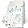 Inseense подгузники-трусики XL 12-17 кг  34 шт х 3 упаковки MEGA V5S + подарочный домик "Лесная сказка" (картон) + восковые мелки
