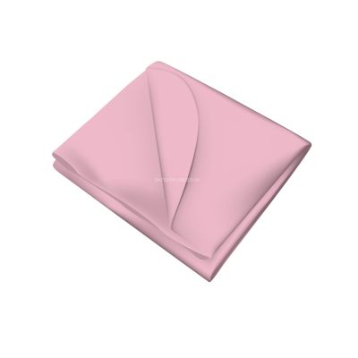 Клеенка подкладная с ПВХ покрытием Inseense 0,5 х 0,7м без тесьмы (розовая)  