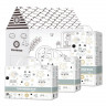 Inseense подгузники-трусики M 6-11кг 46 шт x 1 упаковка + L 9-14 кг 40 шт х 2 упаковки MEGA V5S + подарочный домик "Добрая сказка" (картон)